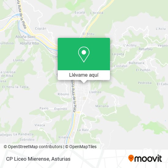 Mapa CP Liceo Mierense