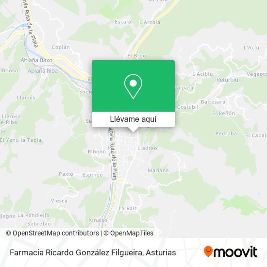 Mapa Farmacia Ricardo González Filgueira