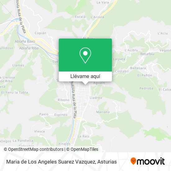 Mapa Maria de Los Angeles Suarez Vazquez