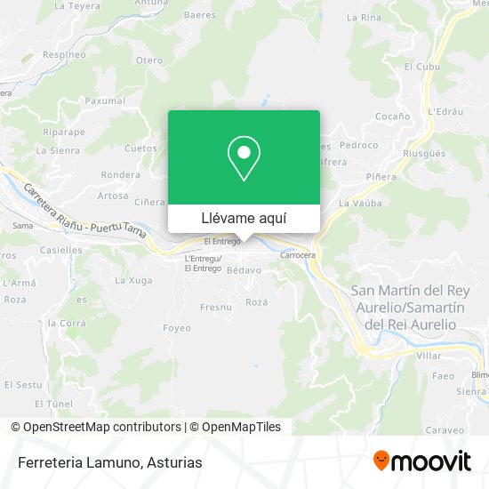 Mapa Ferreteria Lamuno