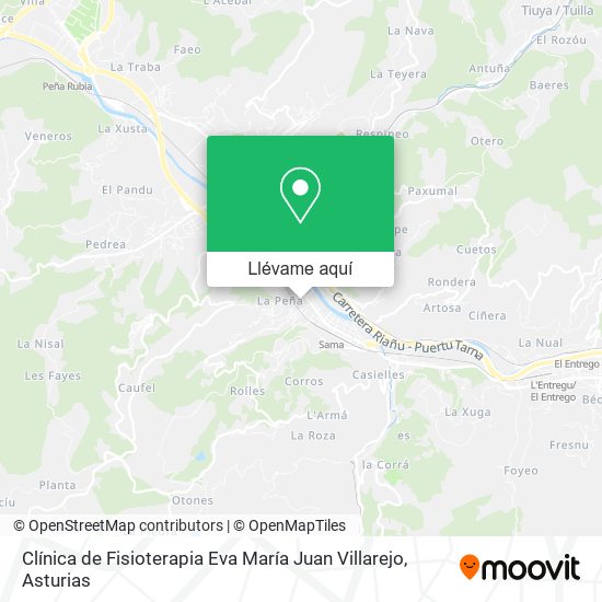 Mapa Clínica de Fisioterapia Eva María Juan Villarejo