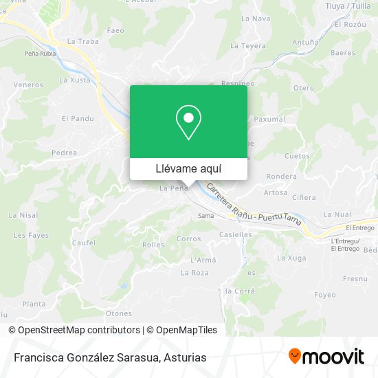 Mapa Francisca González Sarasua