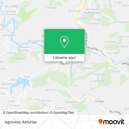 Mapa Agrovise
