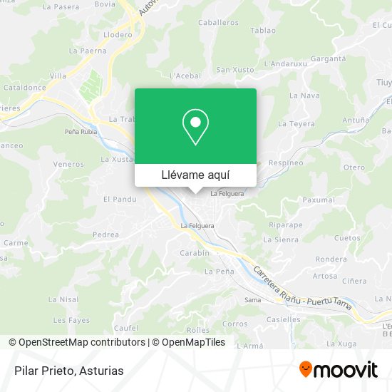 Mapa Pilar Prieto