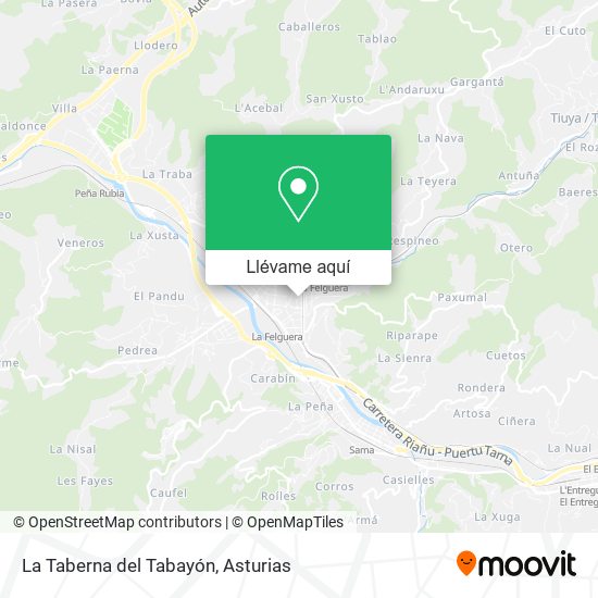 Mapa La Taberna del Tabayón