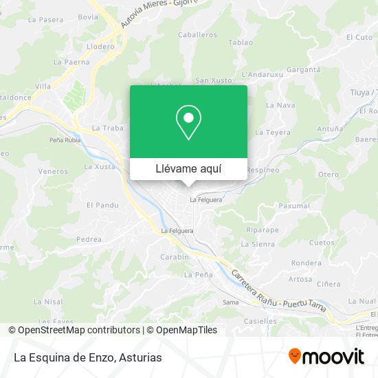 Mapa La Esquina de Enzo