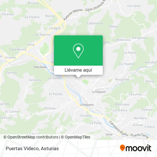 Mapa Puertas Videco