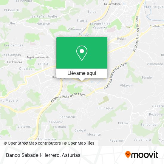 Mapa Banco Sabadell-Herrero