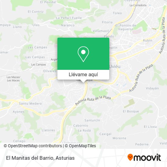 Mapa El Manitas del Barrio