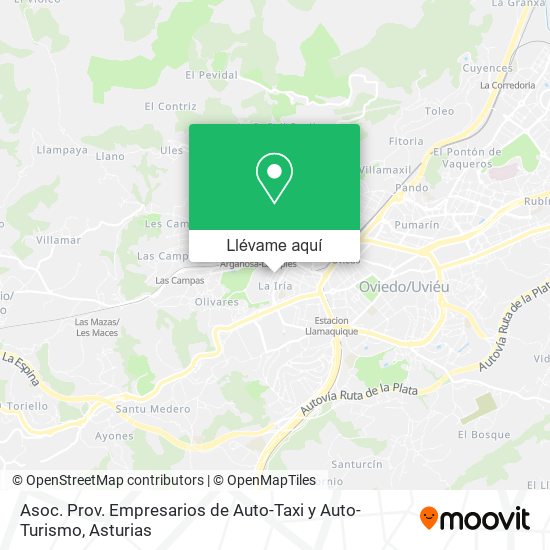 Mapa Asoc. Prov. Empresarios de Auto-Taxi y Auto-Turismo