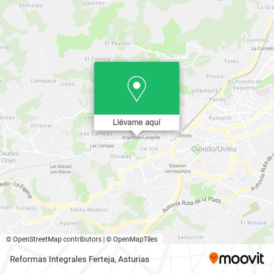 Mapa Reformas Integrales Ferteja