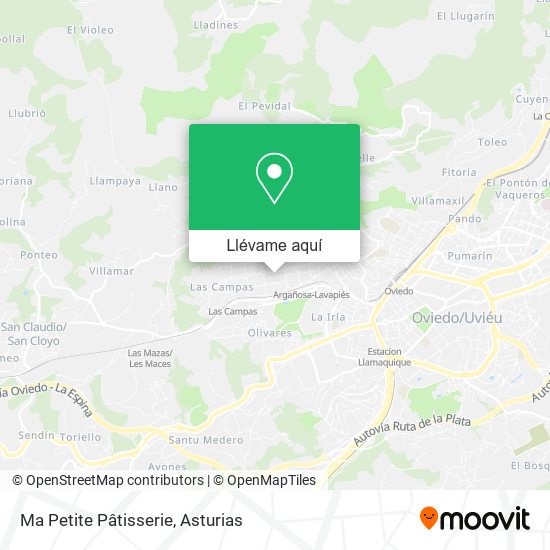Mapa Ma Petite Pâtisserie