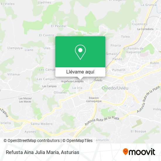 Mapa Refusta Aina Julia Maria