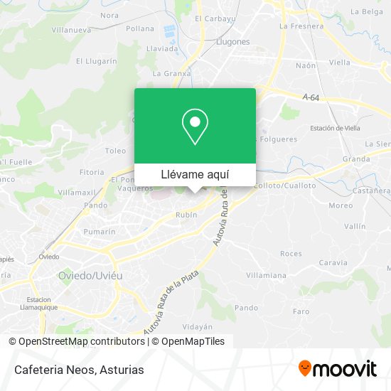 Mapa Cafeteria Neos