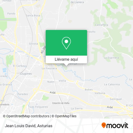 Mapa Jean Louis David