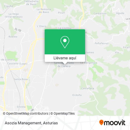 Mapa Asozia Management