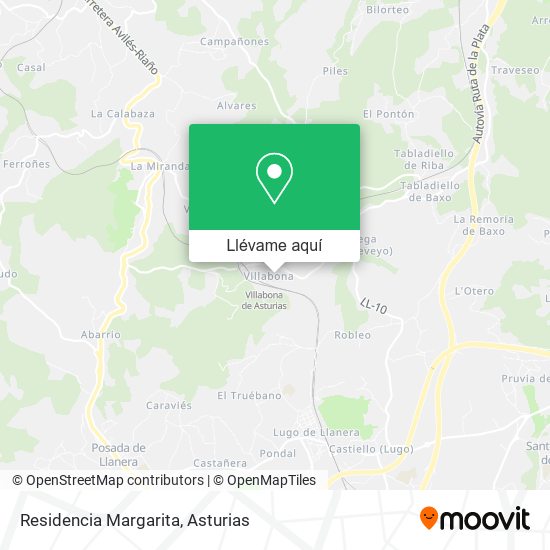 Mapa Residencia Margarita