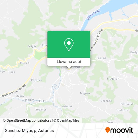Mapa Sanchez Miyar, p