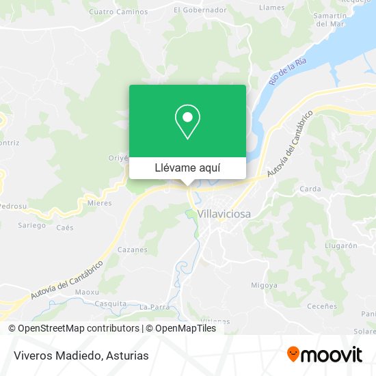 Mapa Viveros Madiedo