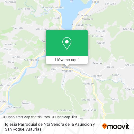 Mapa Iglesia Parroquial de Nta Señora de la Asunción y San Roque