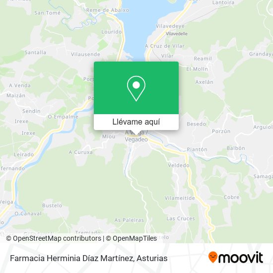 Mapa Farmacia Herminia Díaz Martínez