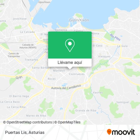 Mapa Puertas Lis