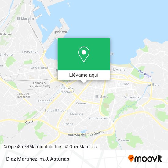 Mapa Diaz Martinez, m.J