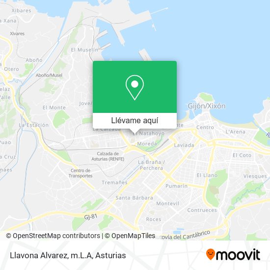 Mapa Llavona Alvarez, m.L.A