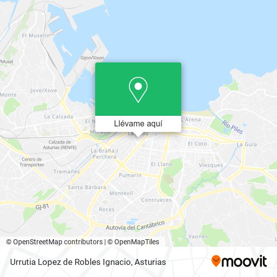 Mapa Urrutia Lopez de Robles Ignacio