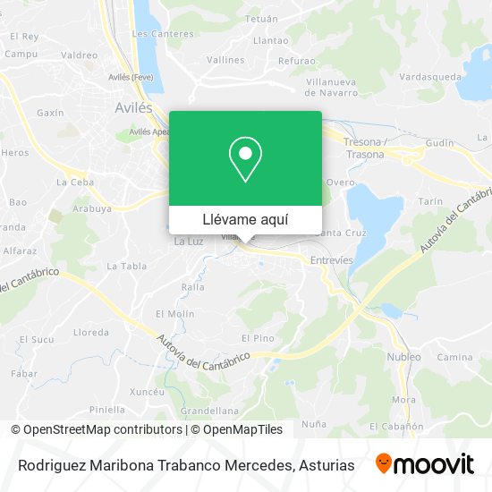 Mapa Rodriguez Maribona Trabanco Mercedes