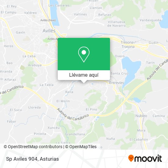 Mapa Sp Aviles 904