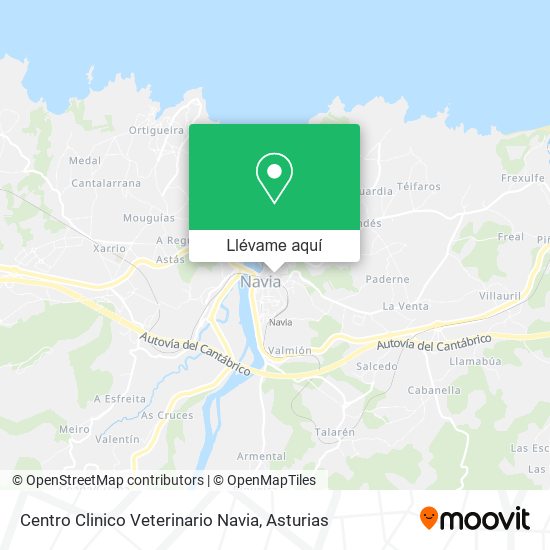 Mapa Centro Clinico Veterinario Navia