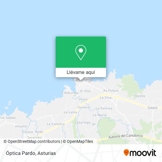 Mapa Óptica Pardo