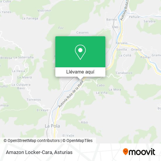 Mapa Amazon Locker-Cara
