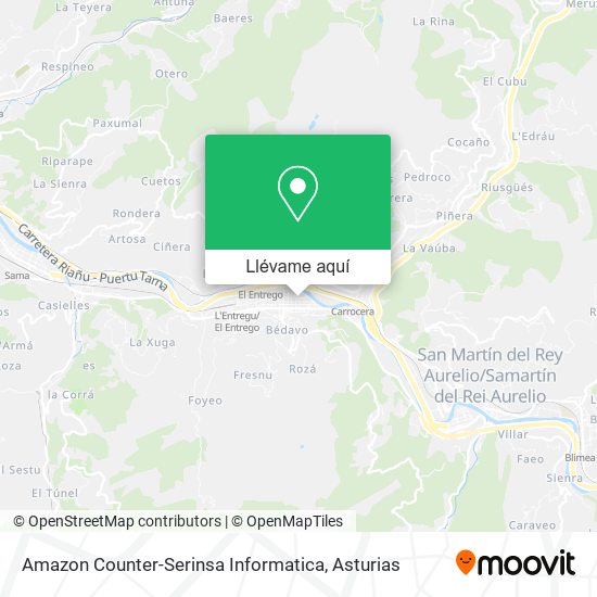 Mapa Amazon Counter-Serinsa Informatica