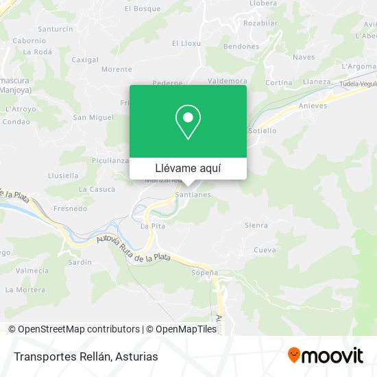 Mapa Transportes Rellán