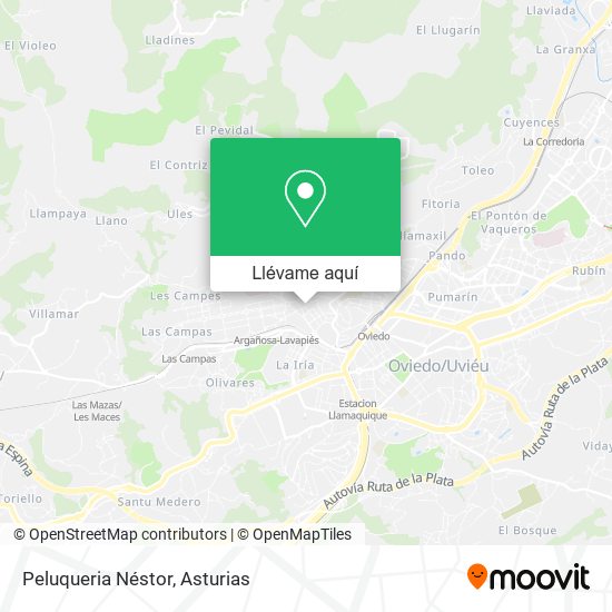 Mapa Peluqueria Néstor