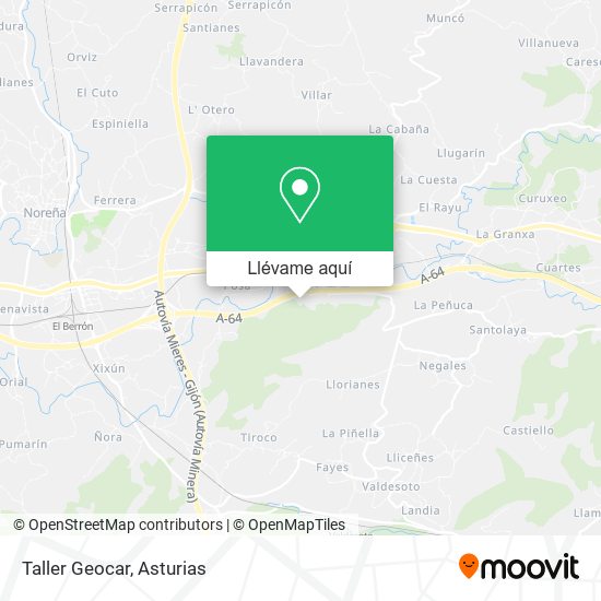 Mapa Taller Geocar