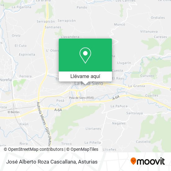 Mapa José Alberto Roza Cascallana