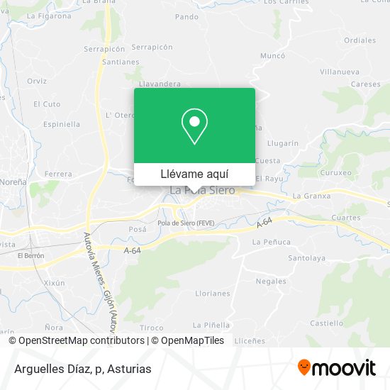Mapa Arguelles Díaz, p