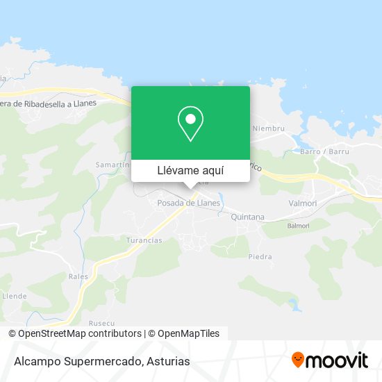 Mapa Alcampo Supermercado