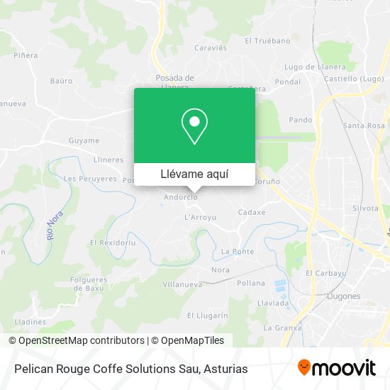 Mapa Pelican Rouge Coffe Solutions Sau