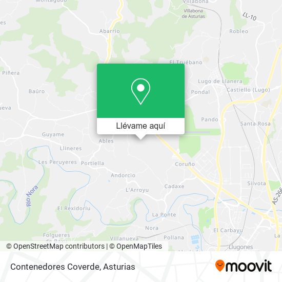 Mapa Contenedores Coverde