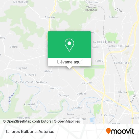Mapa Talleres Balbona