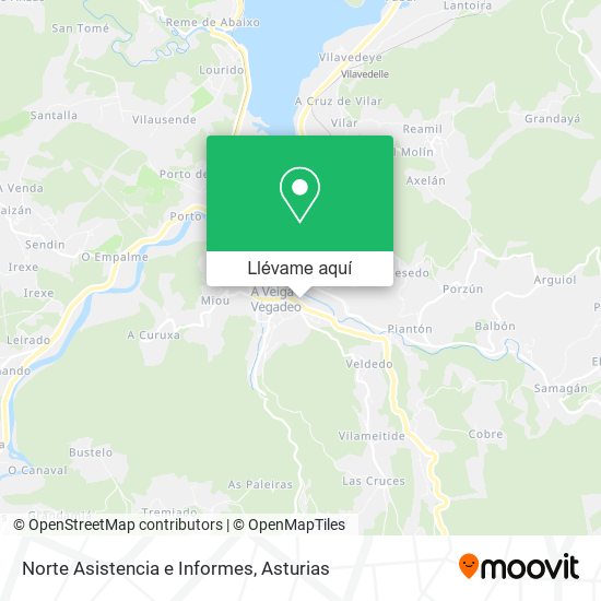 Mapa Norte Asistencia e Informes