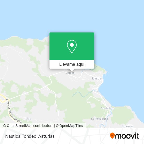 Mapa Náutica Fondeo
