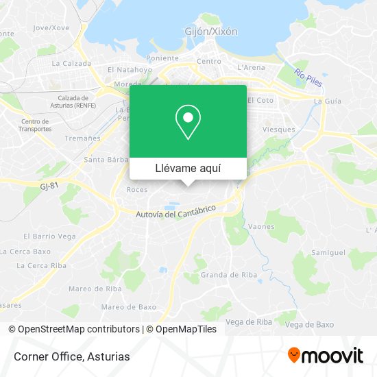 Mapa Corner Office