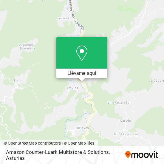 Mapa Amazon Counter-Luark Multistore & Solutions
