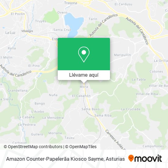 Mapa Amazon Counter-Papelerãa Kiosco Sayme