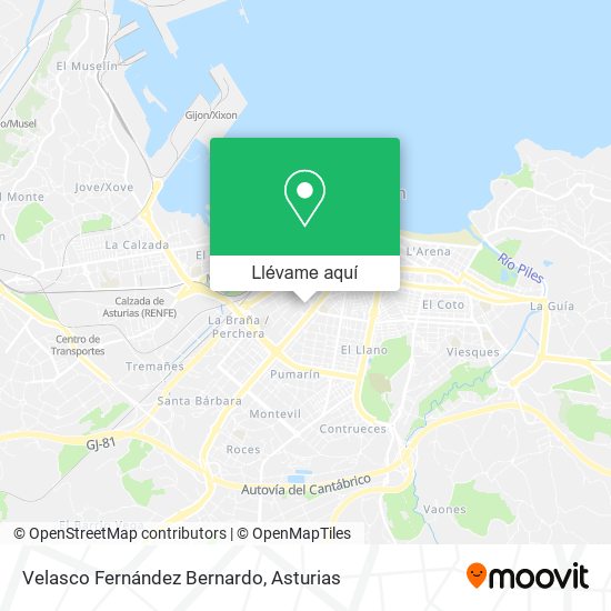 Mapa Velasco Fernández Bernardo